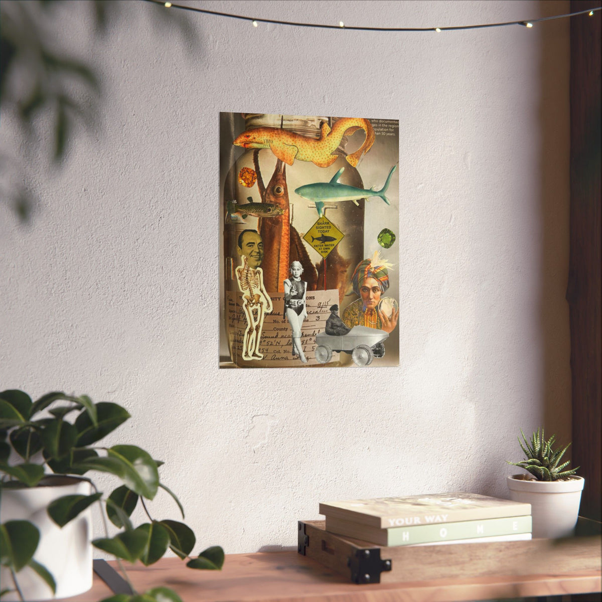 "Girls" on a Matte Poster