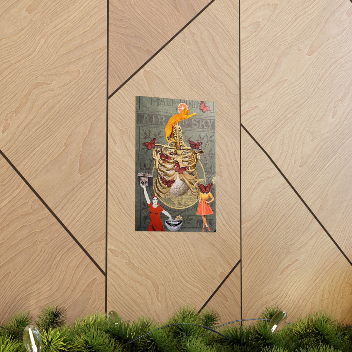 "Boss Lady" on a Matte Poster