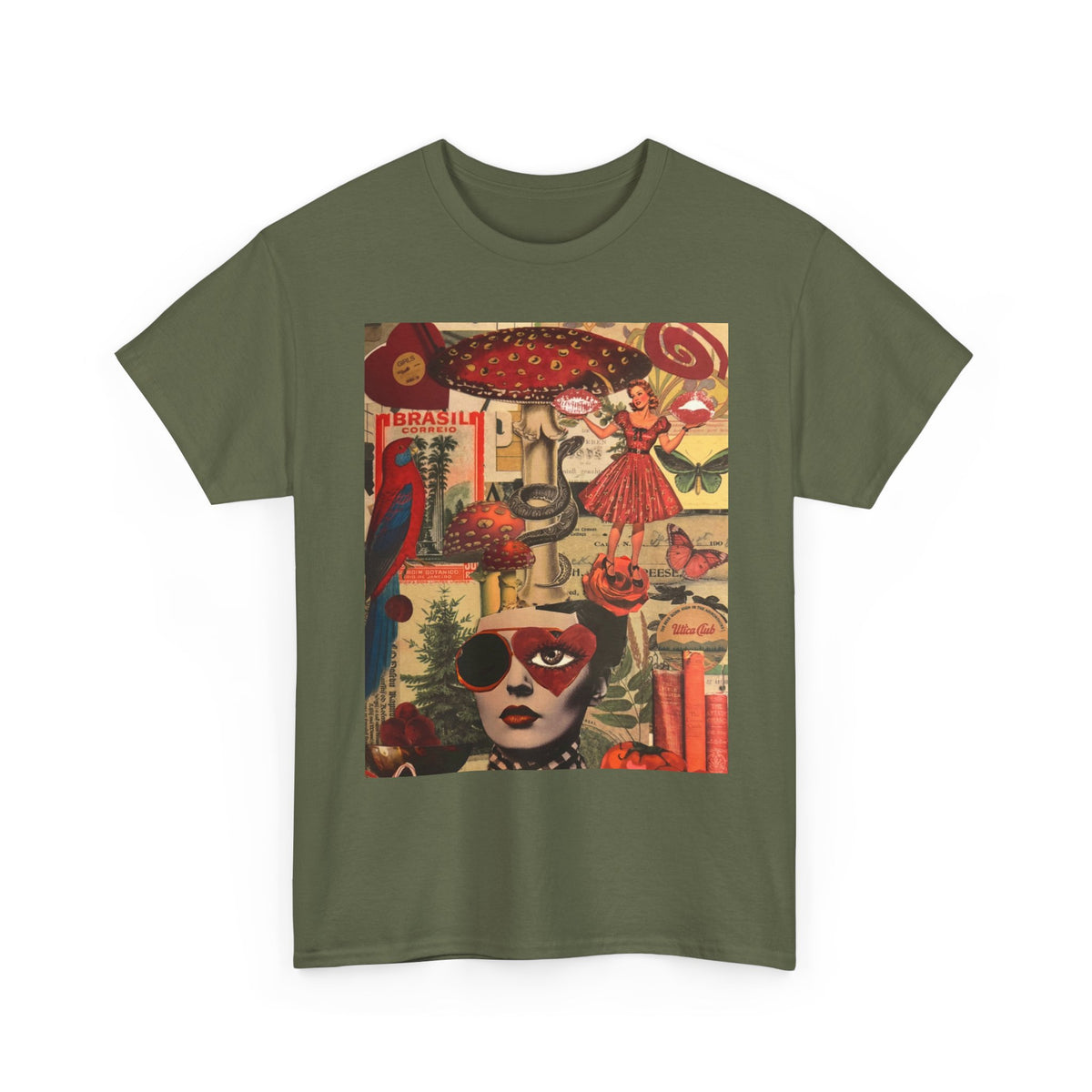 "Girls" on a Weighted Unisex Tee