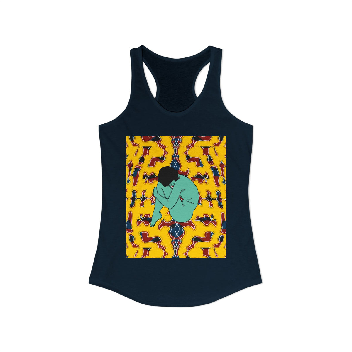 "Astral Project" on a Racerback Tank