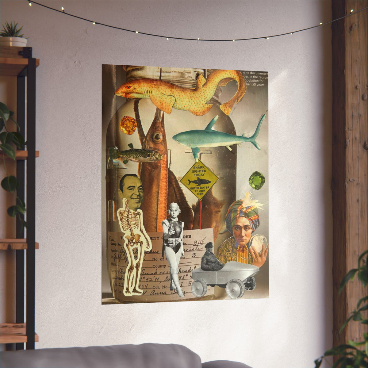 "Girls" on a Matte Poster