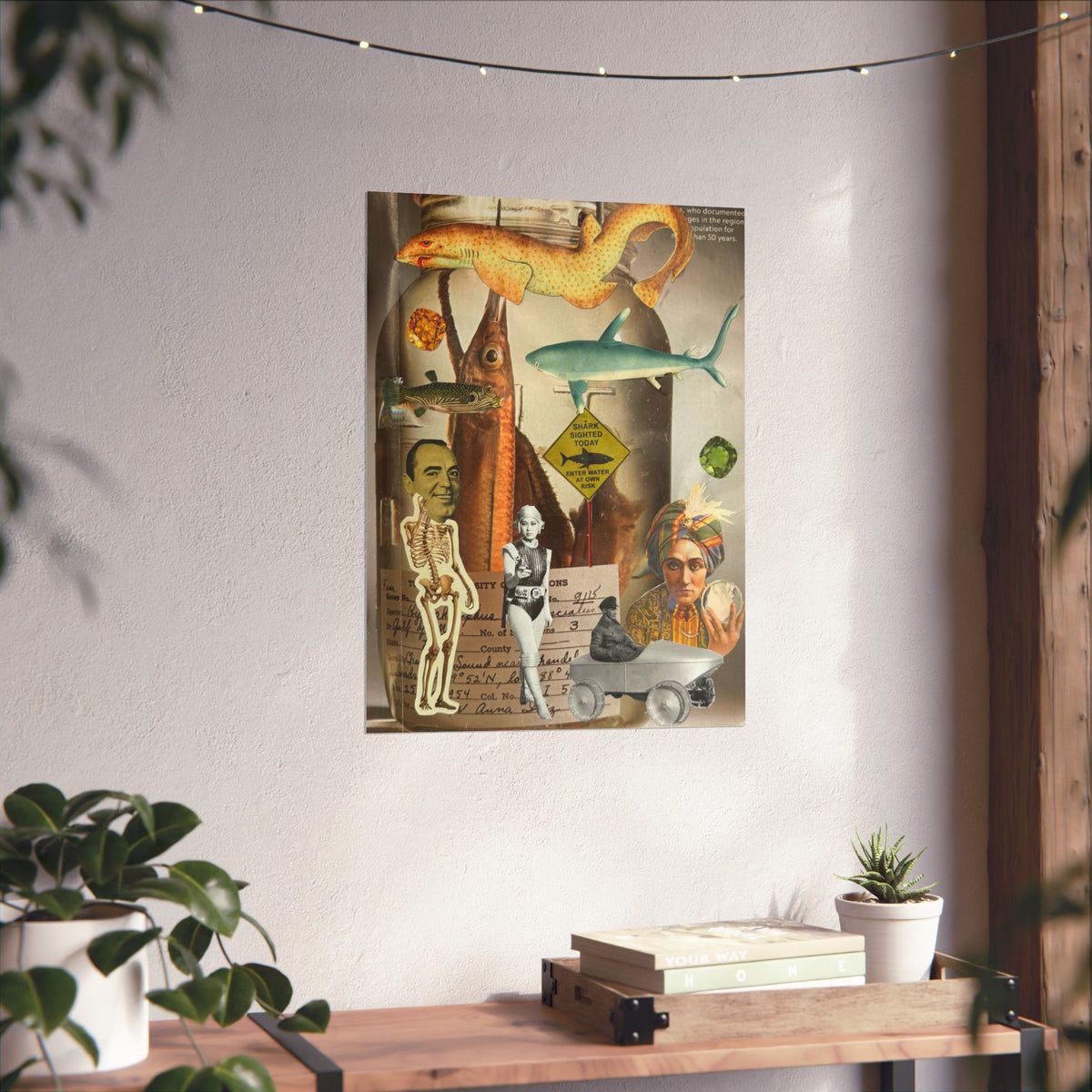 "Girls" on a Matte Poster