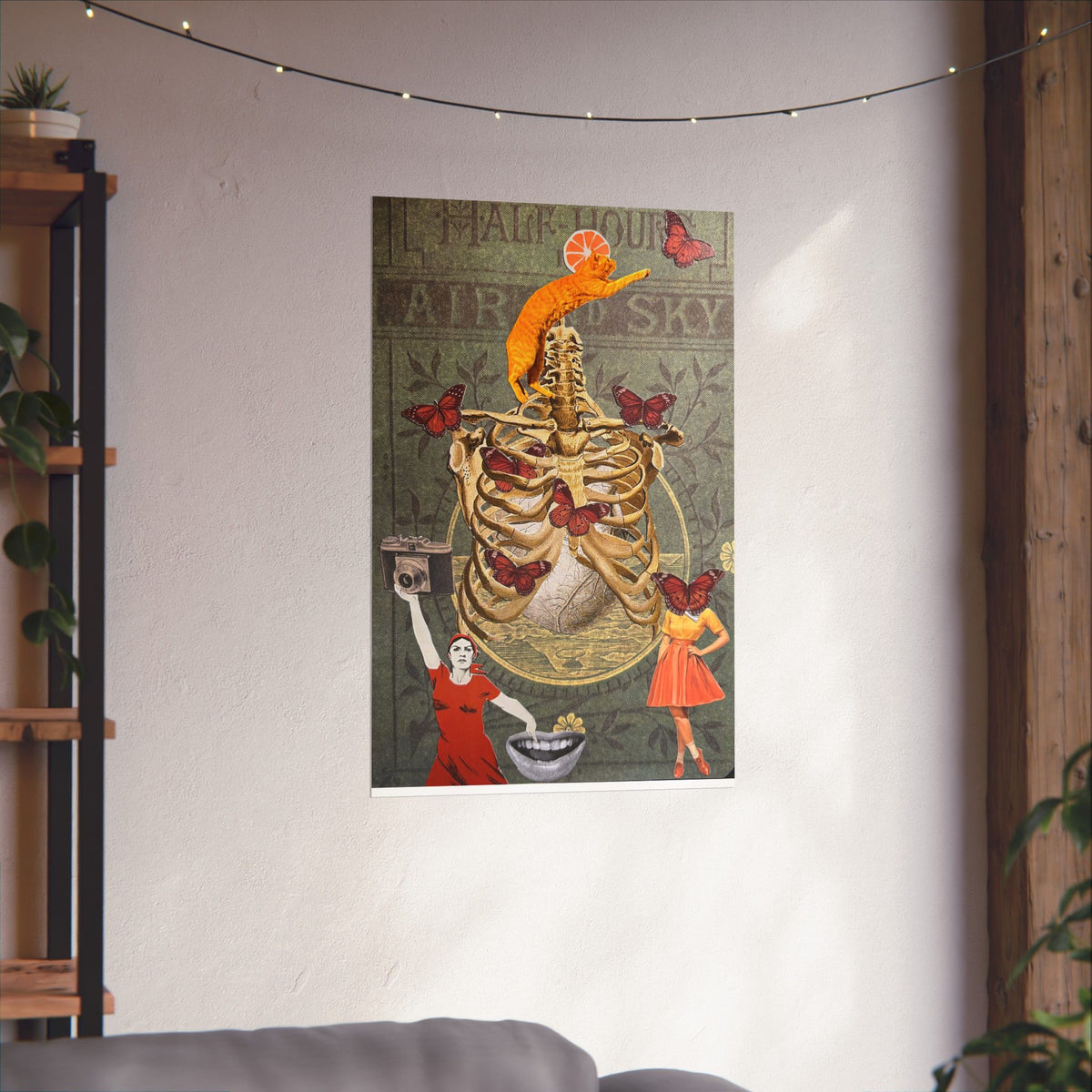"Boss Lady" on a Matte Poster