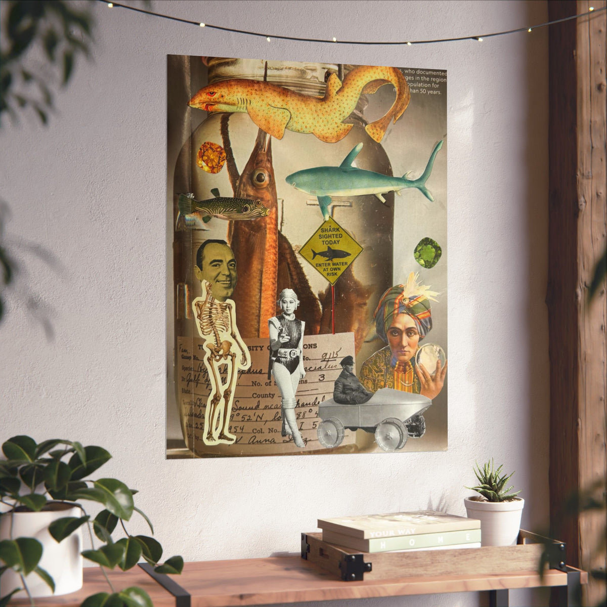 "Girls" on a Matte Poster