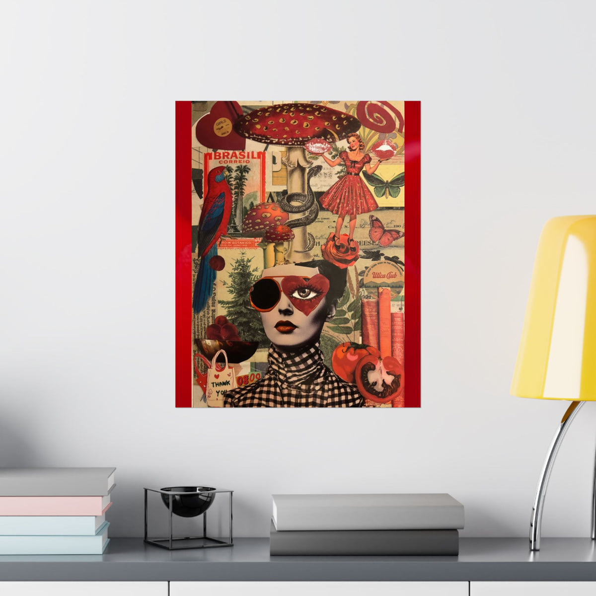 "Girls" on a Matte Poster