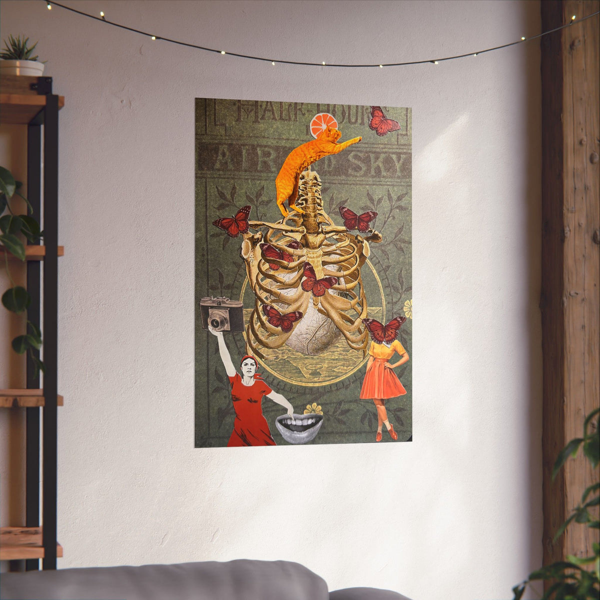 "Boss Lady" on a Matte Poster