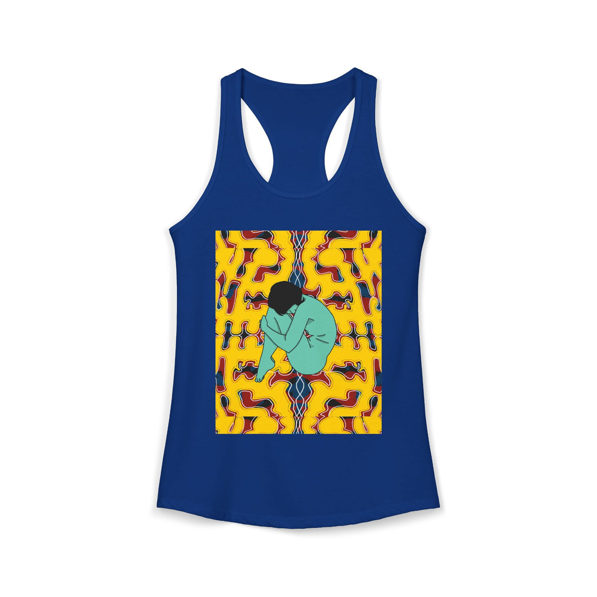 "Astral Project" on a Racerback Tank