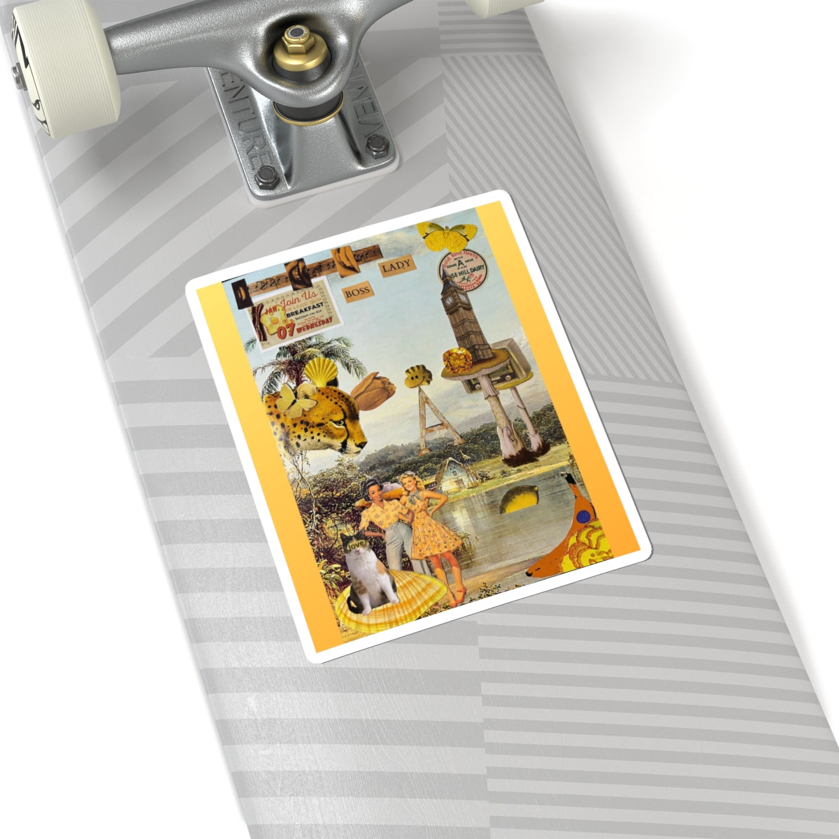 "Boss Lady" Stickers