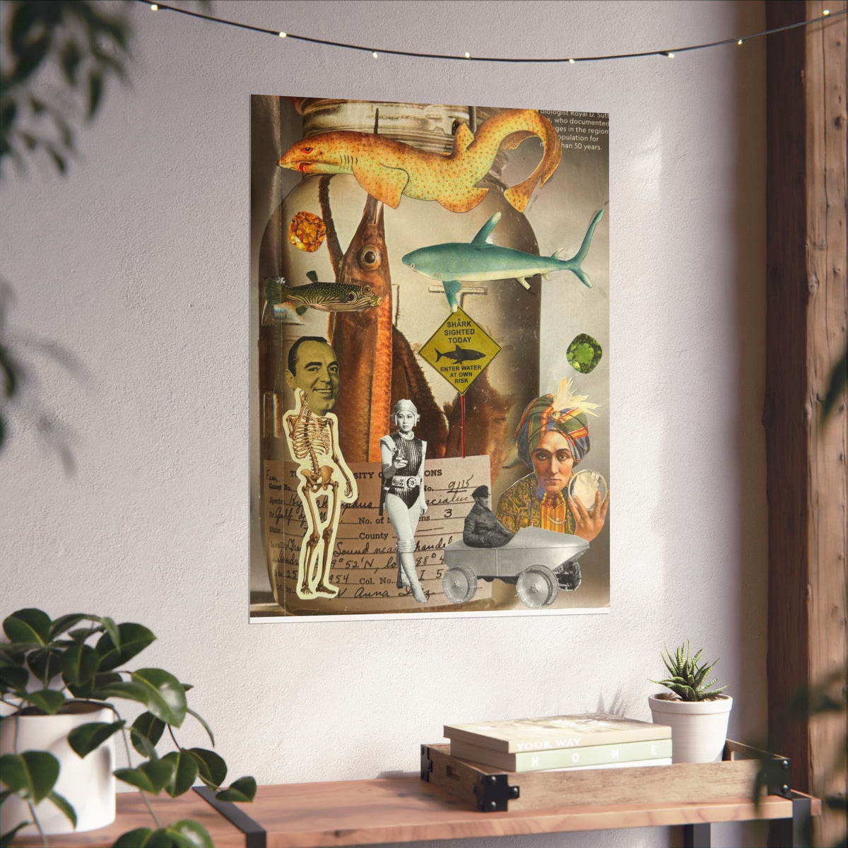 "Girls" on a Matte Poster