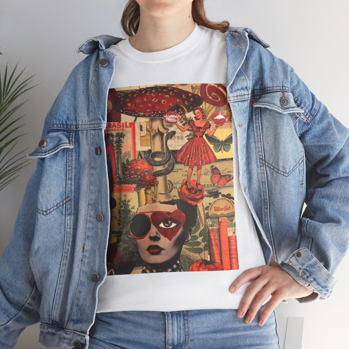 "Girls" on a Weighted Unisex Tee