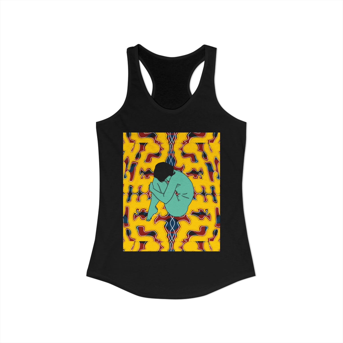 "Astral Project" on a Racerback Tank