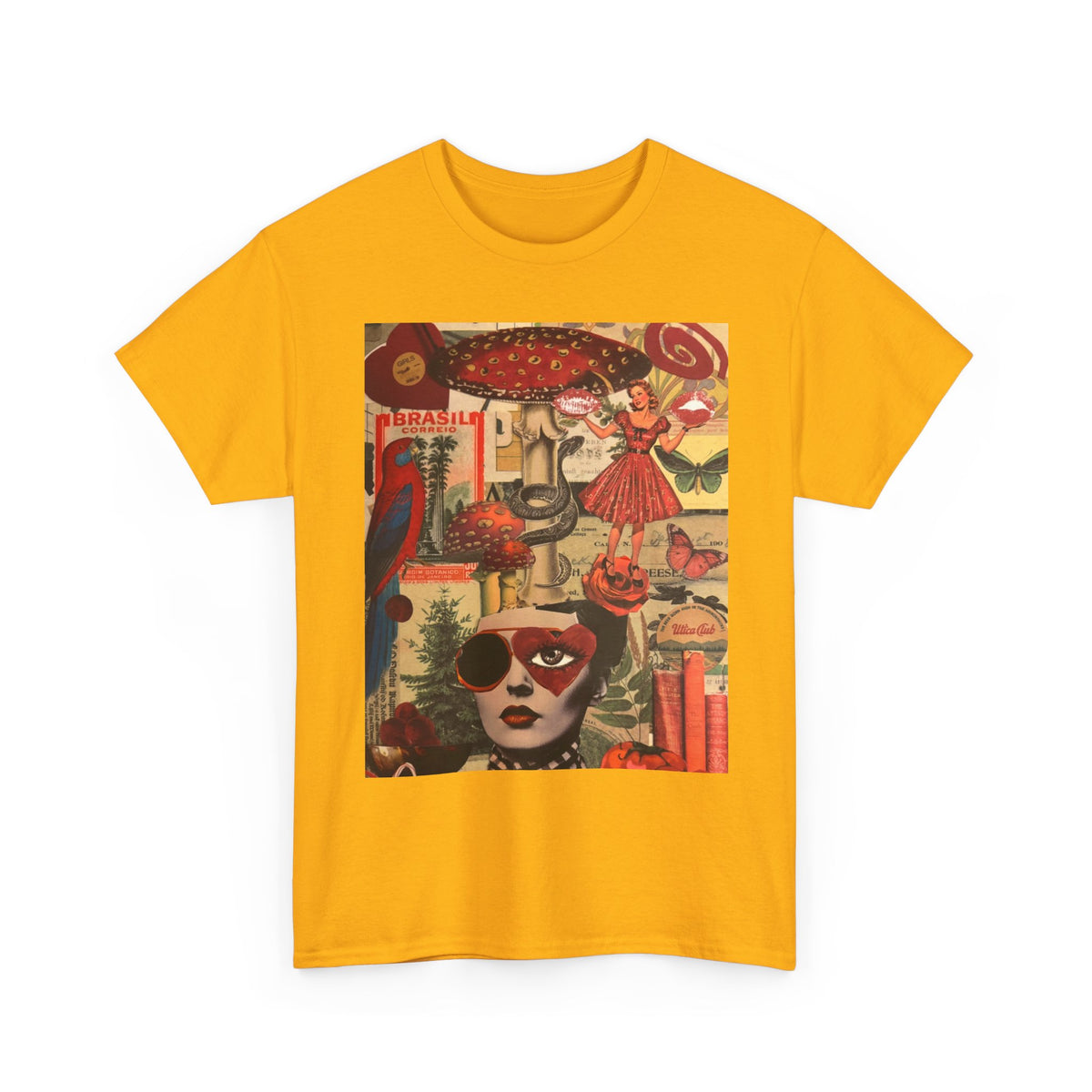 "Girls" on a Weighted Unisex Tee
