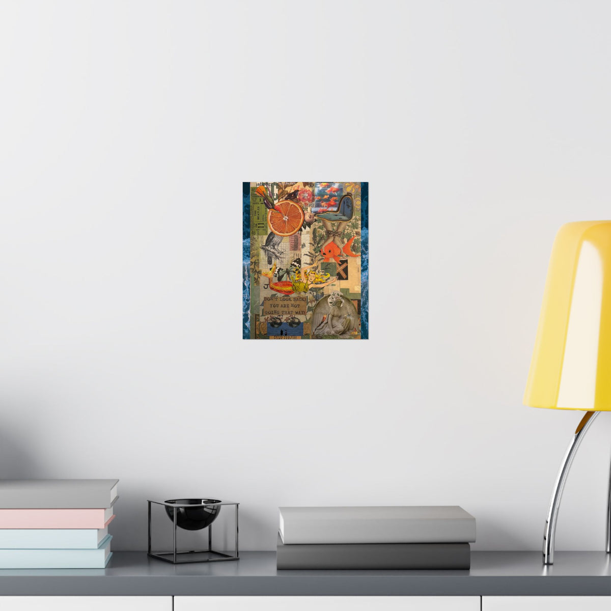 "Antic Egg" on a Matte Poster