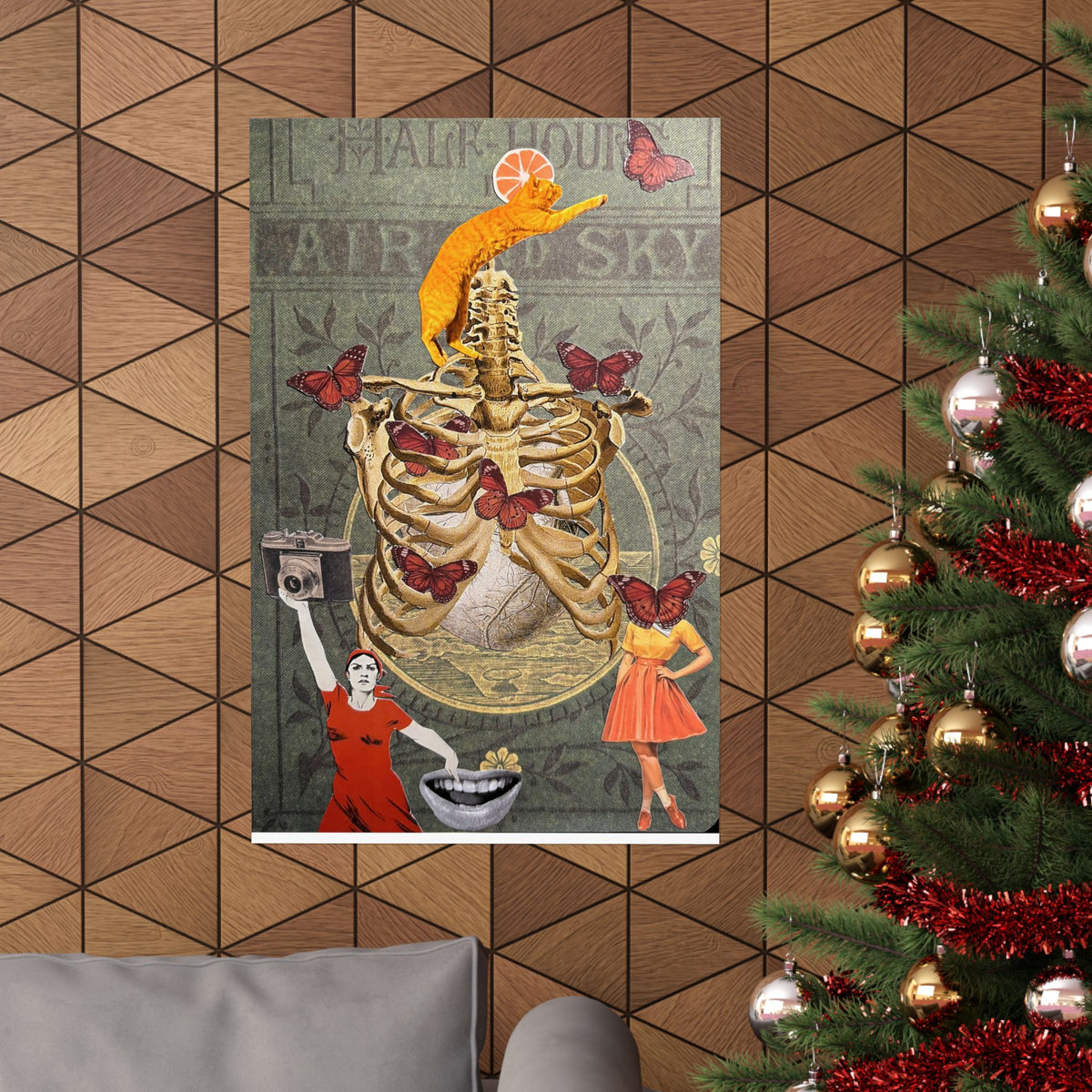 "Boss Lady" on a Matte Poster