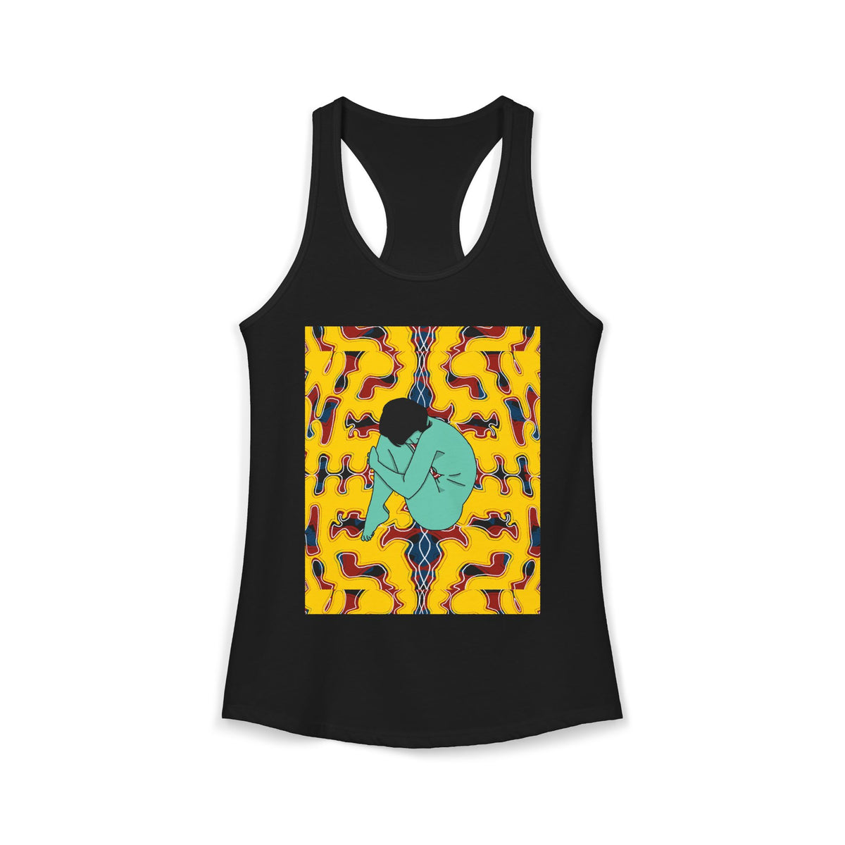 "Astral Project" on a Racerback Tank