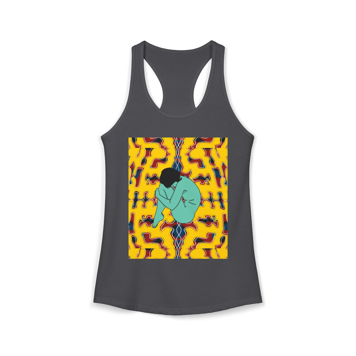 "Astral Project" on a Racerback Tank