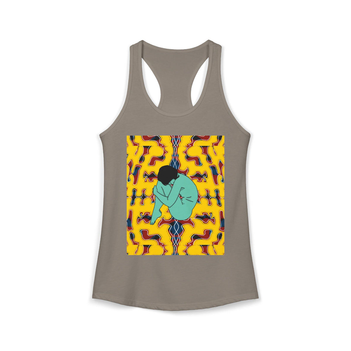 "Astral Project" on a Racerback Tank