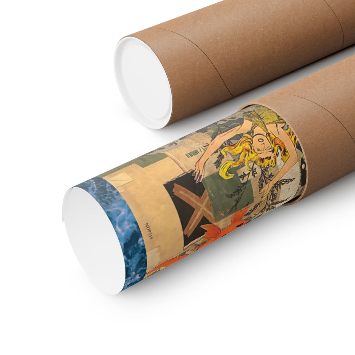 "Antic Egg" on a Matte Poster
