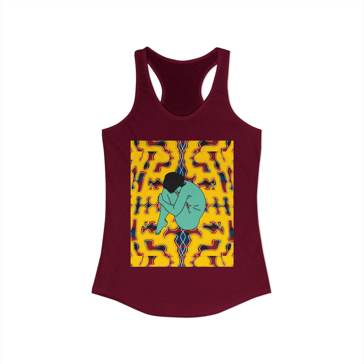 "Astral Project" on a Racerback Tank