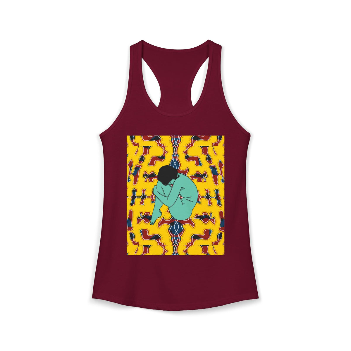 "Astral Project" on a Racerback Tank