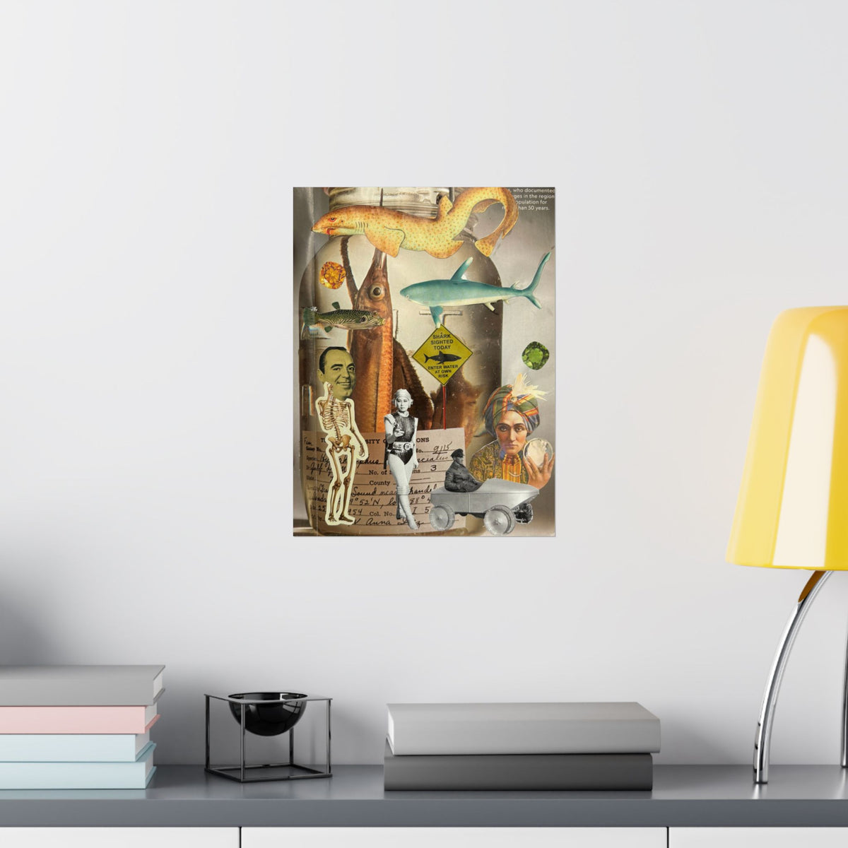 "Girls" on a Matte Poster