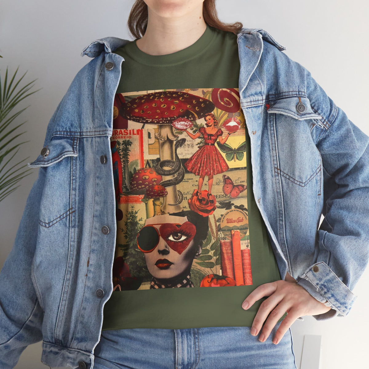 "Girls" on a Weighted Unisex Tee