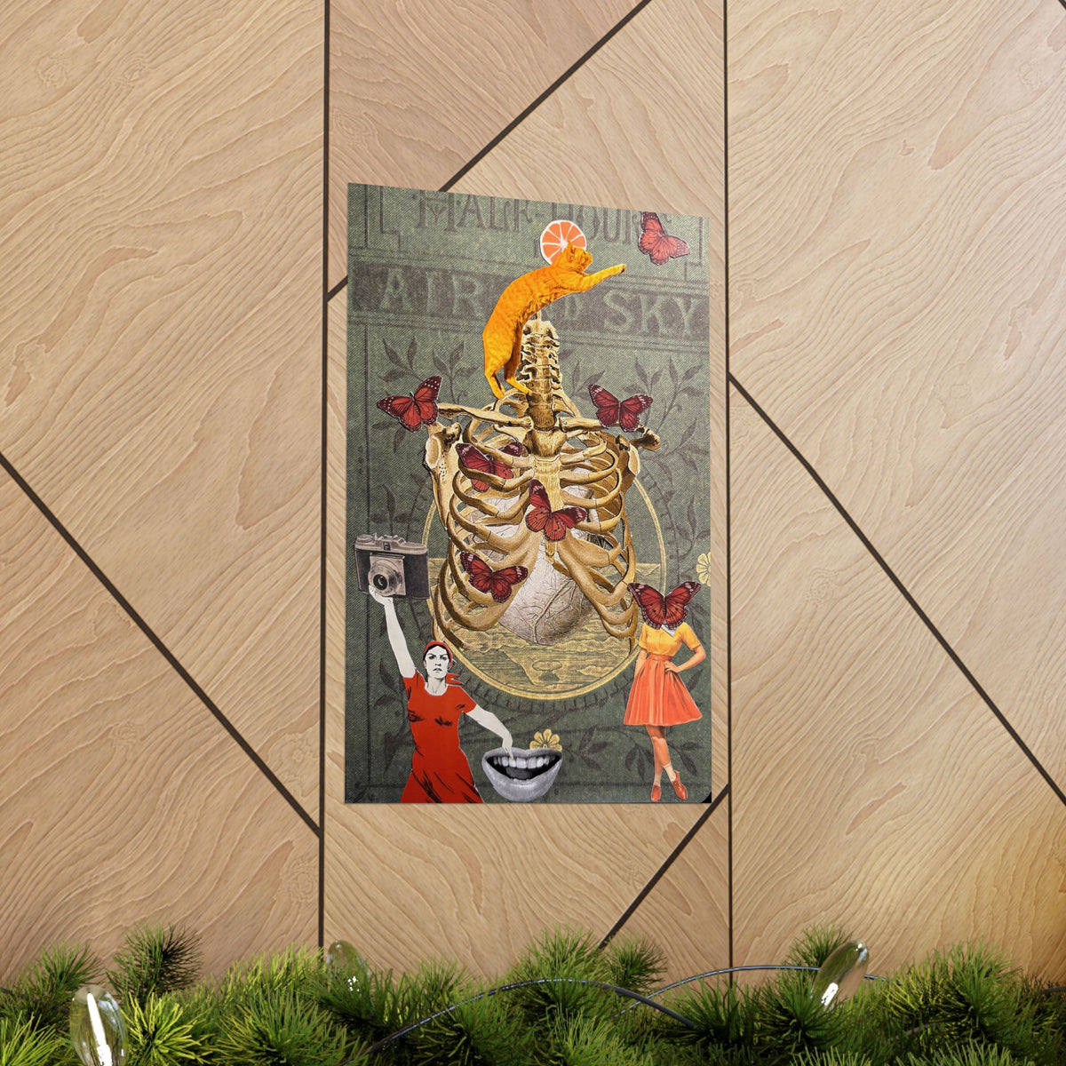 "Boss Lady" on a Matte Poster