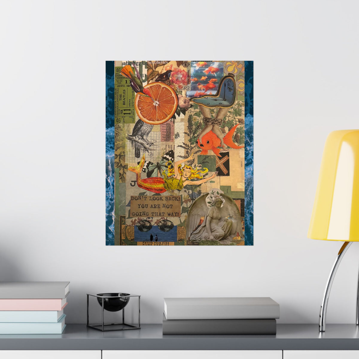 "Antic Egg" on a Matte Poster