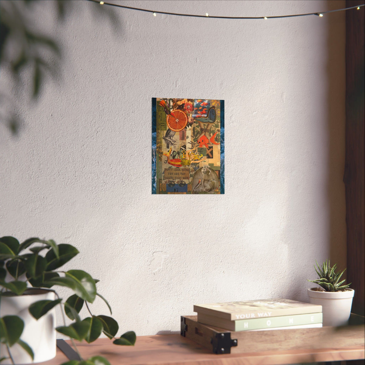 "Antic Egg" on a Matte Poster