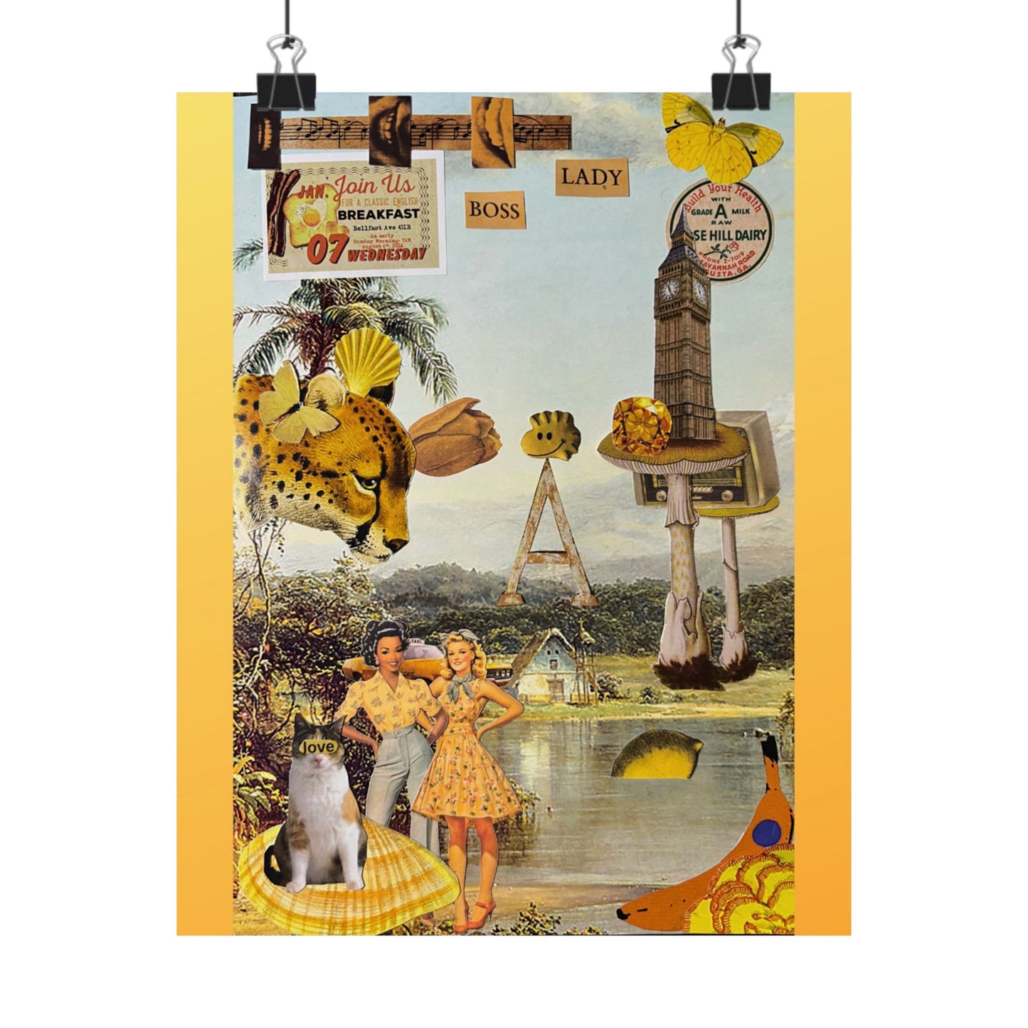 "Boss Lady" Matte Poster