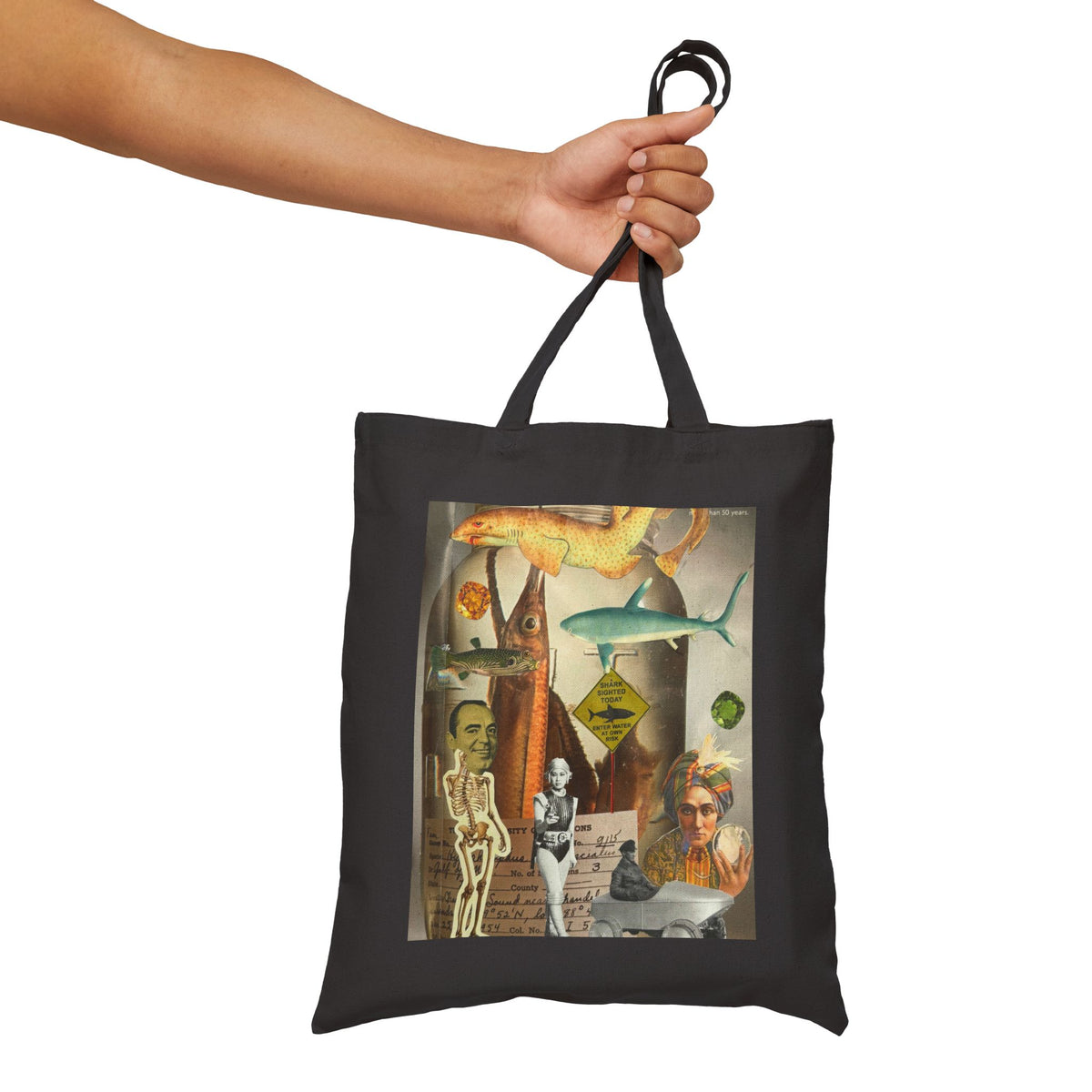 "Astronomical Sighting" on Cotton Tote Bag