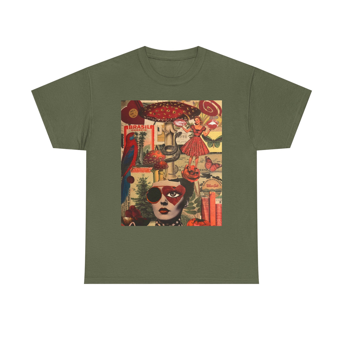 "Girls" on a Weighted Unisex Tee