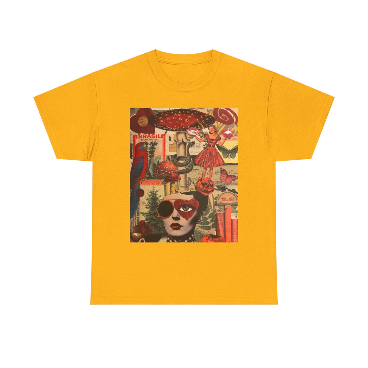 "Girls" on a Weighted Unisex Tee
