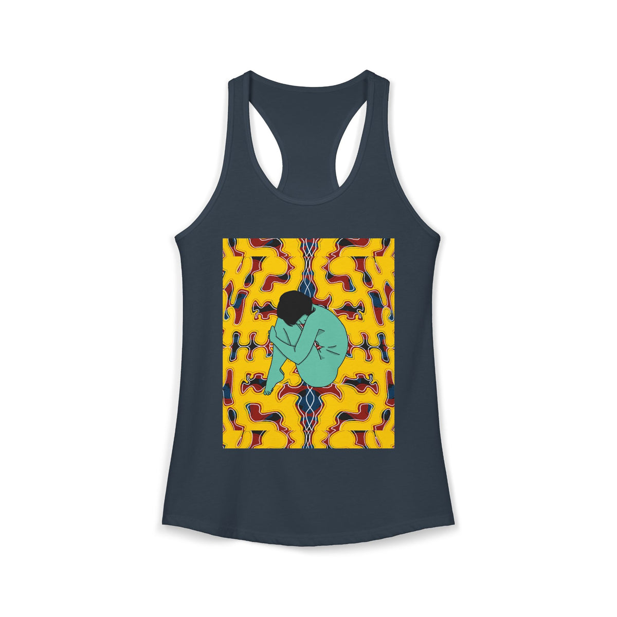 "Astral Project" on a Racerback Tank