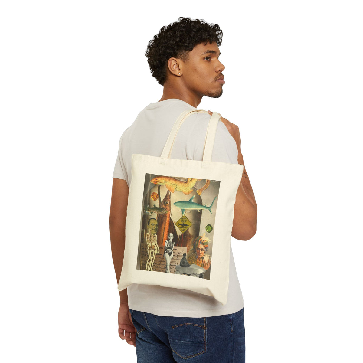 "Astronomical Sighting" on Cotton Tote Bag