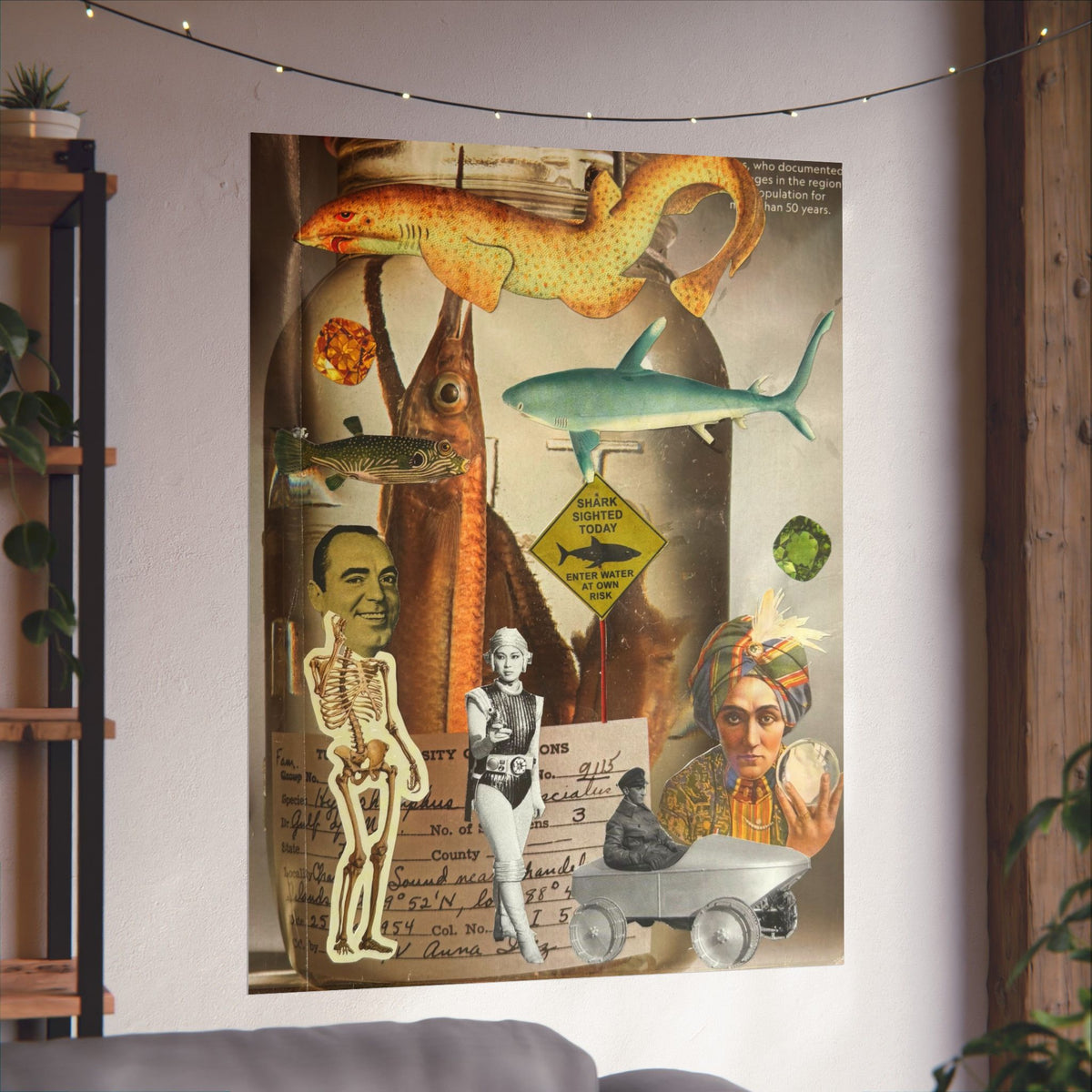 "Girls" on a Matte Poster