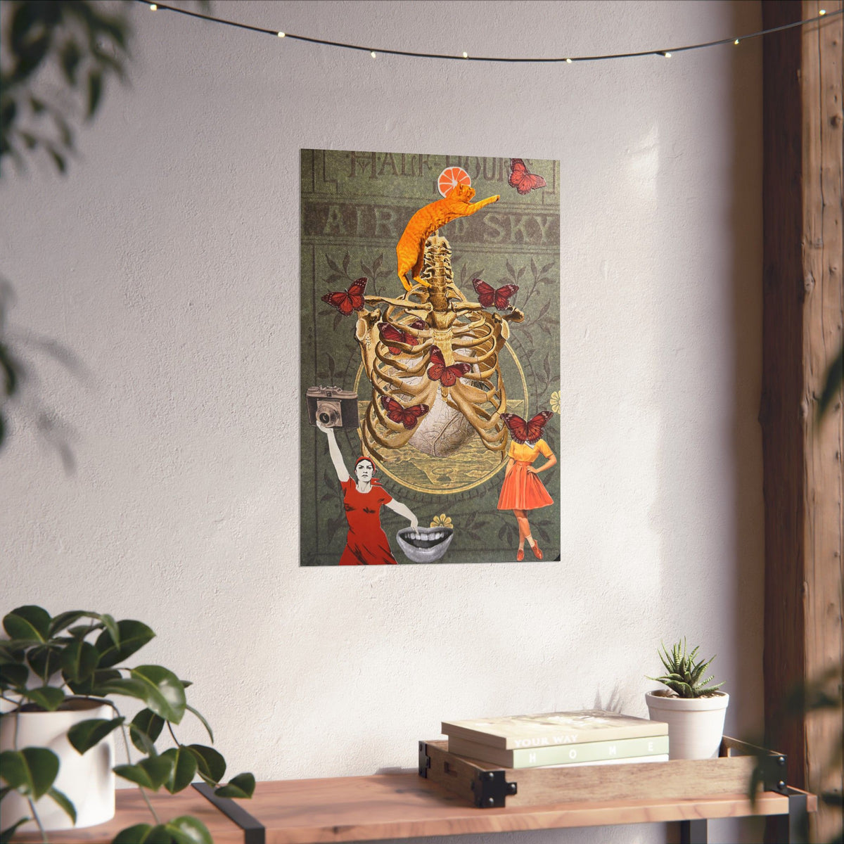 "Boss Lady" on a Matte Poster