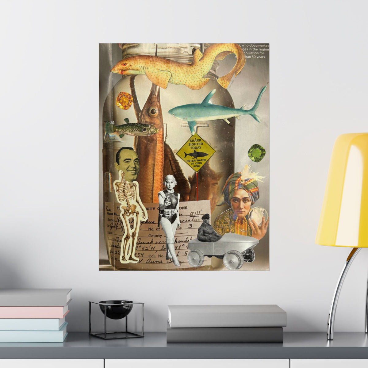 "Girls" on a Matte Poster