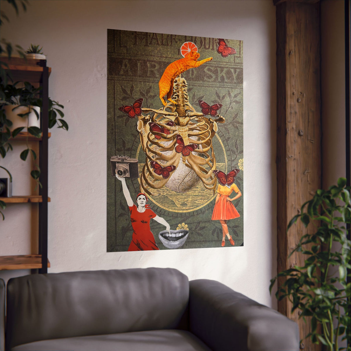 "Boss Lady" on a Matte Poster