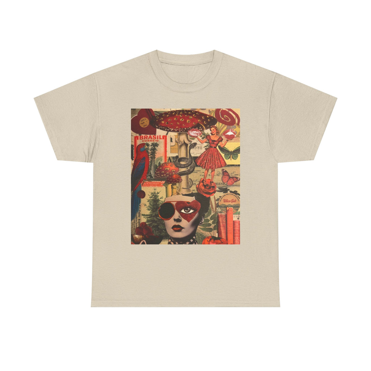 "Girls" on a Weighted Unisex Tee
