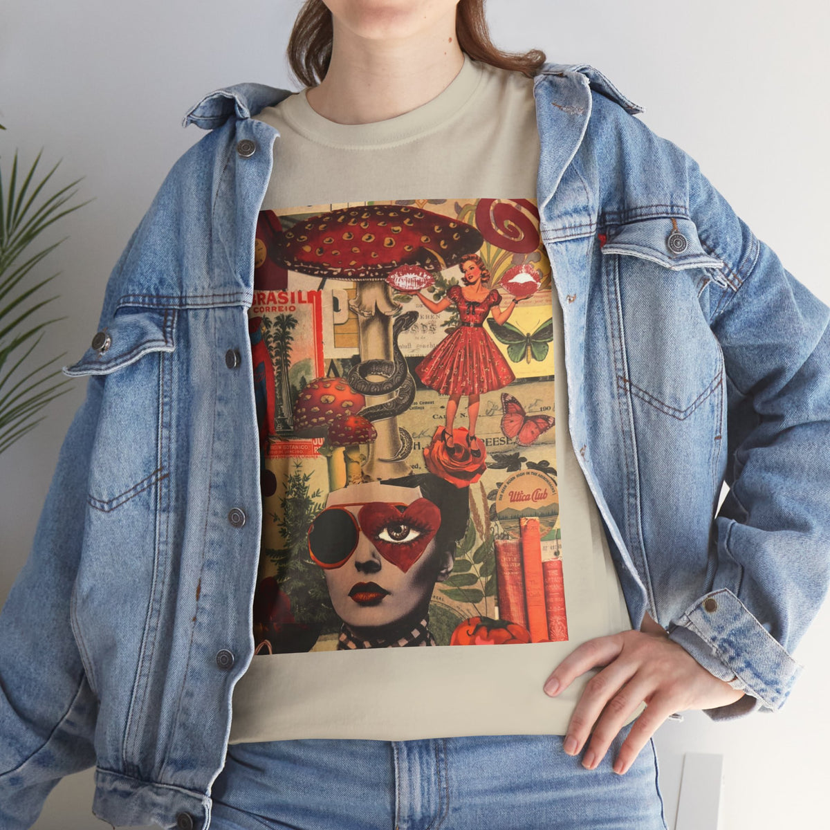 "Girls" on a Weighted Unisex Tee