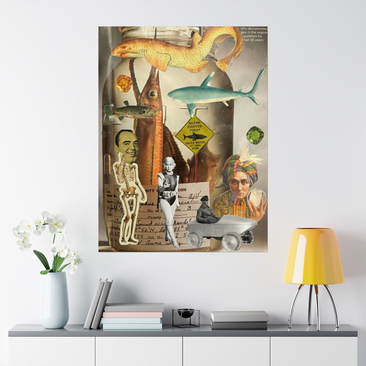 "Girls" on a Matte Poster