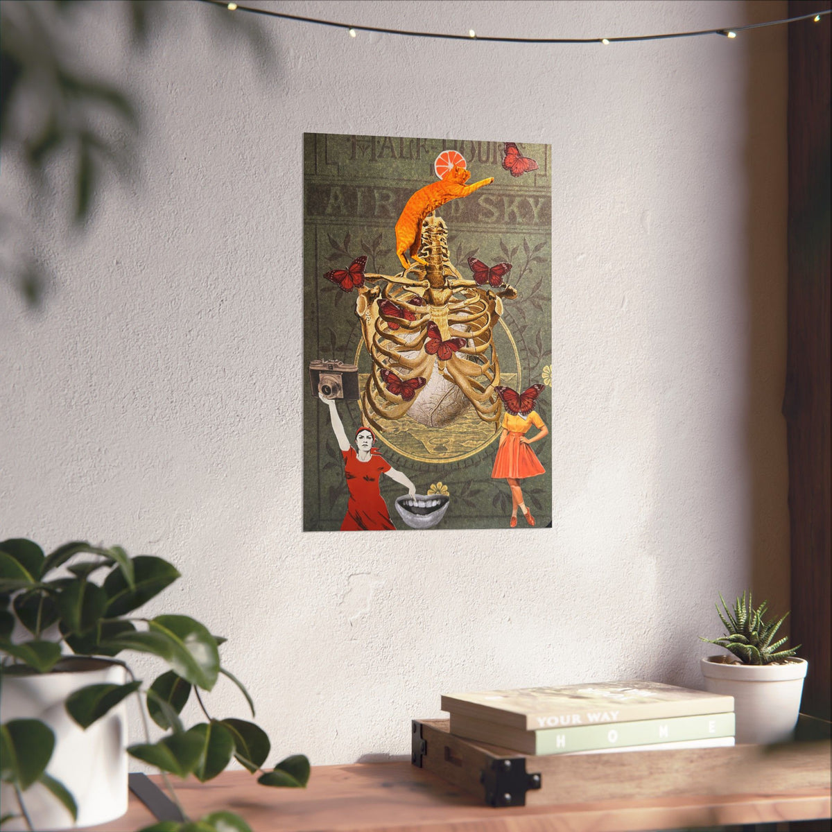 "Boss Lady" on a Matte Poster