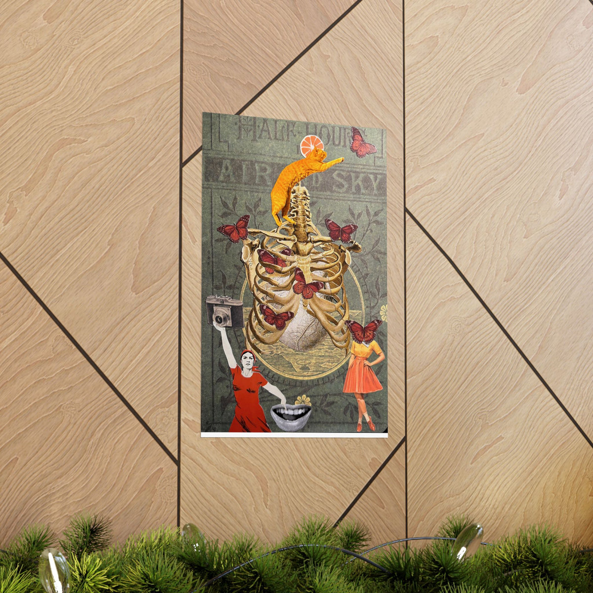 "Boss Lady" on a Matte Poster