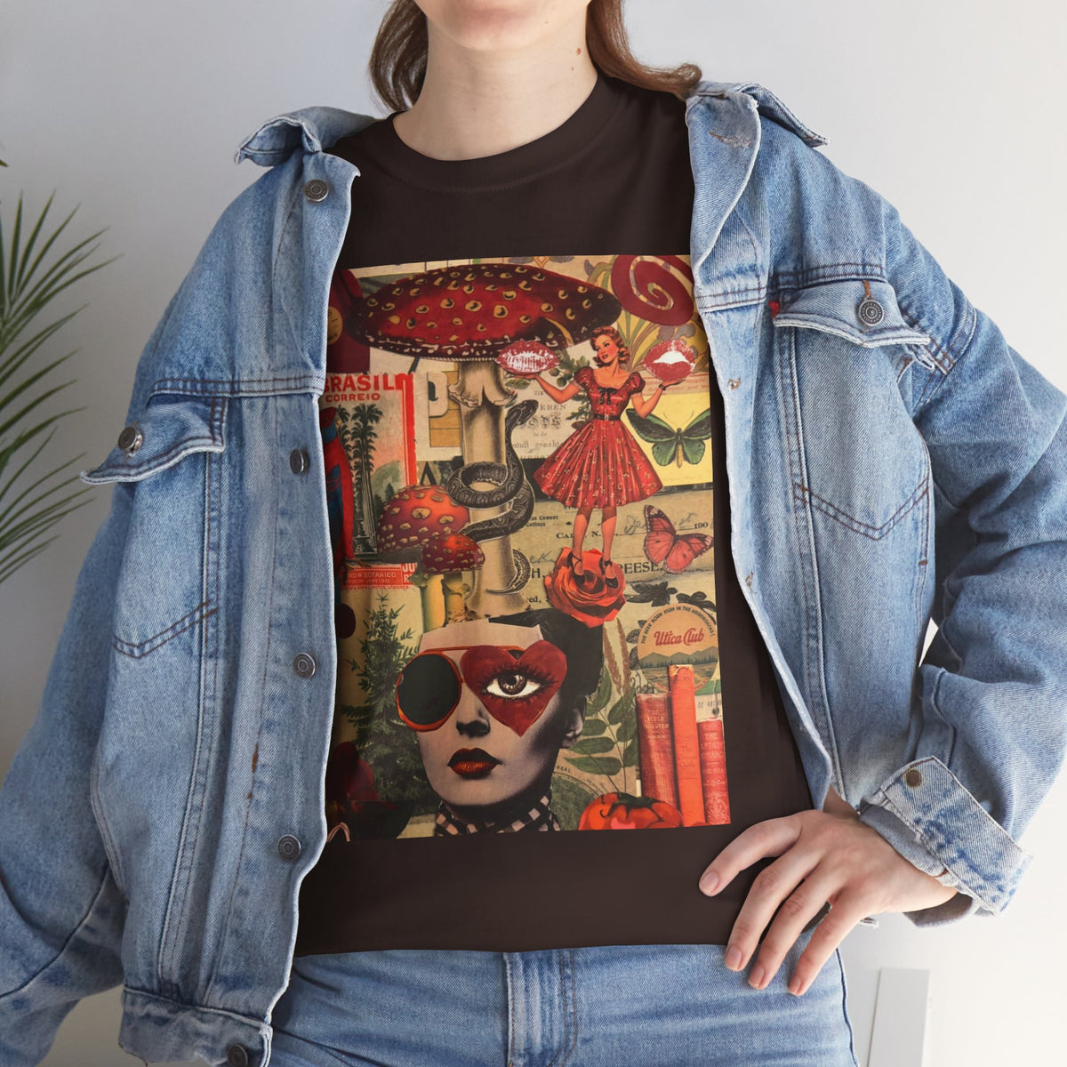 "Girls" on a Weighted Unisex Tee
