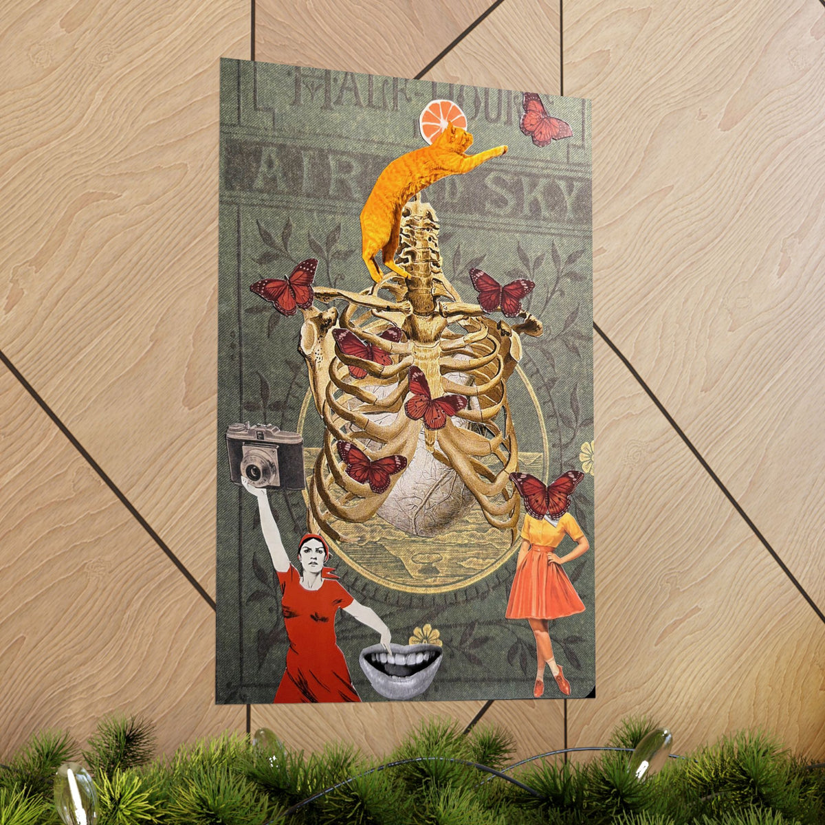 "Boss Lady" on a Matte Poster