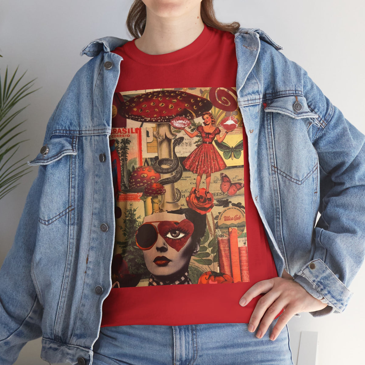 "Girls" on a Weighted Unisex Tee
