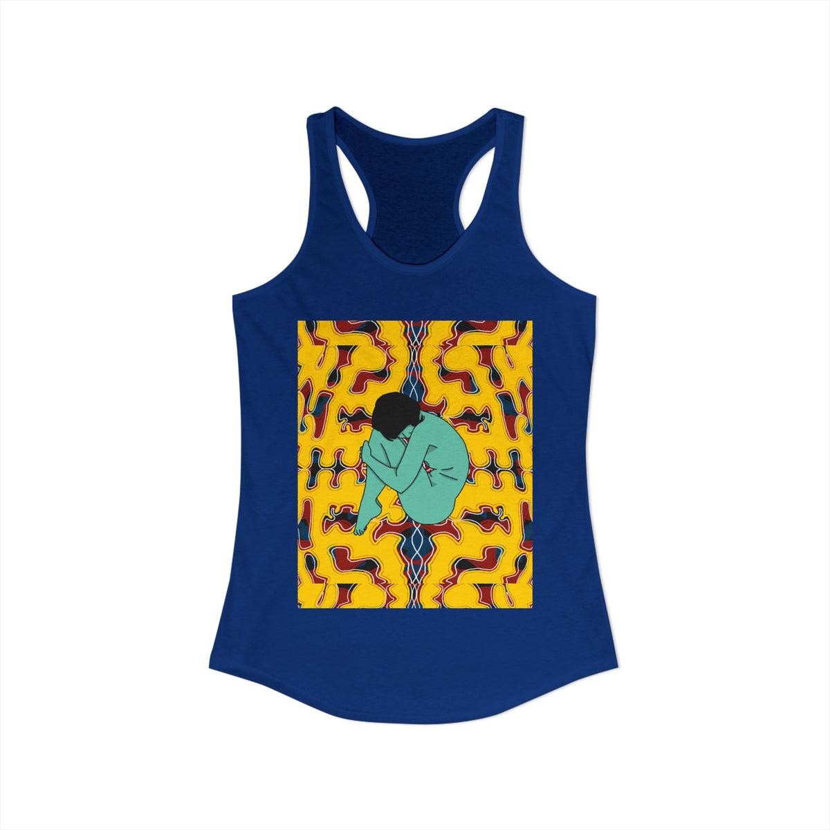 "Astral Project" on a Racerback Tank