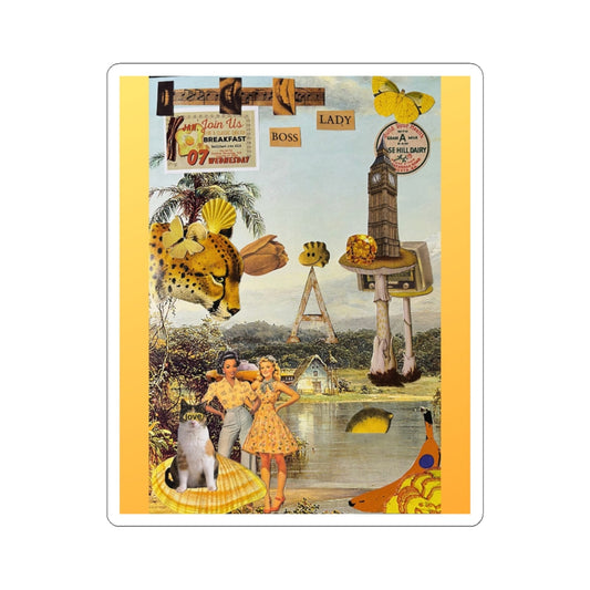 "Boss Lady" Stickers