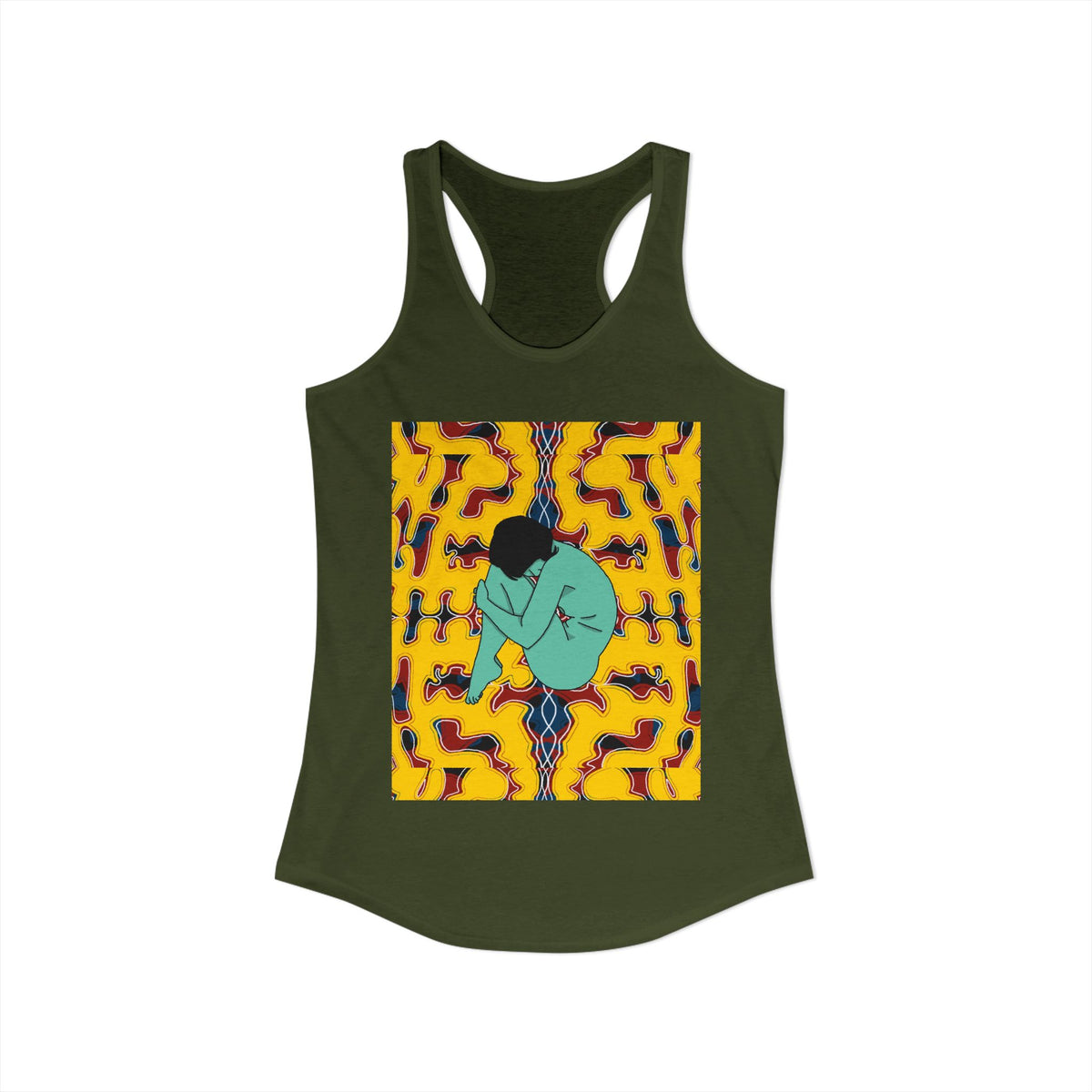 "Astral Project" on a Racerback Tank
